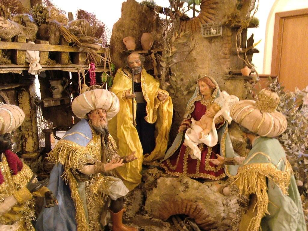 Presepe artistico della chiesa Santa Caterina