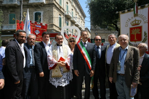  Manifestazione presso il municipio ed innagurazione del monumento 