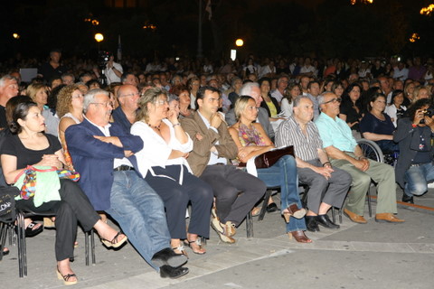  5 luglio 2009 il maestro Lepore in Piazza Vittorio emanuele II per 50 AVIS 