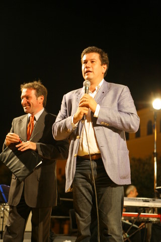  5 luglio 2009 il maestro Lepore in Piazza Vittorio emanuele II per 50 AVIS 