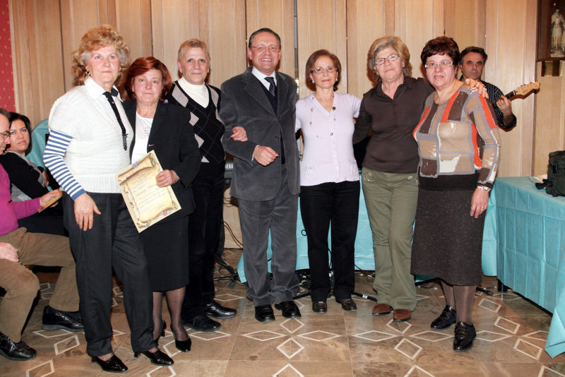 FESTA IN ONORE DEI DIPENDENTI PENSIONATI ALLOSPEDALE DI BISCEGLIE