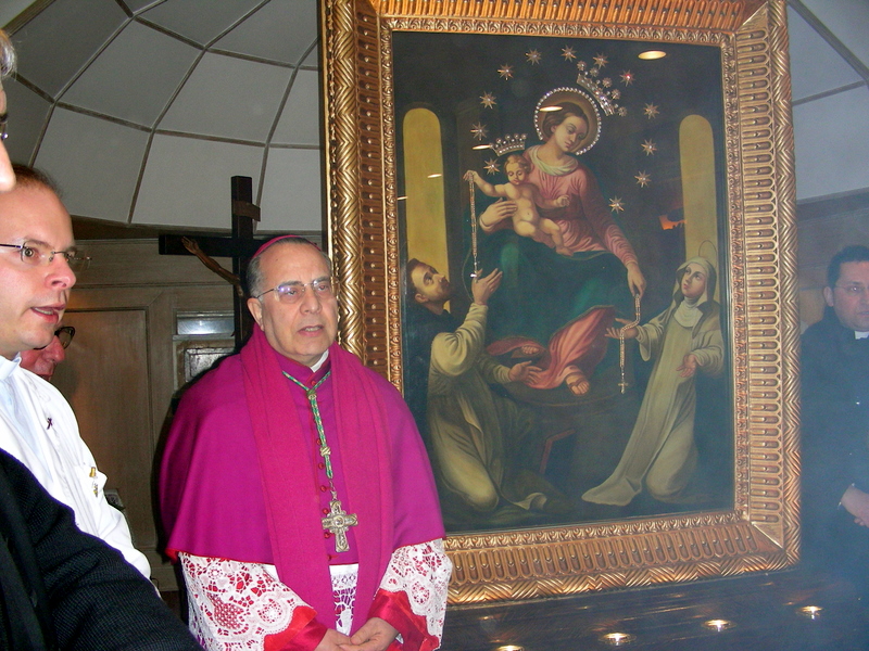 Madonna di Pompei all'ospedale