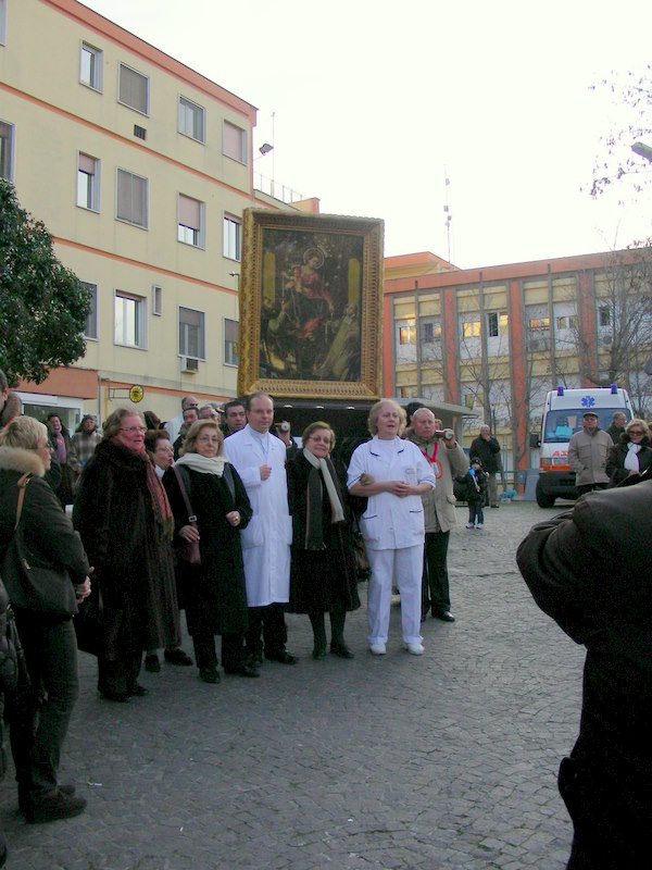 Madonna di Pompei all'ospedale