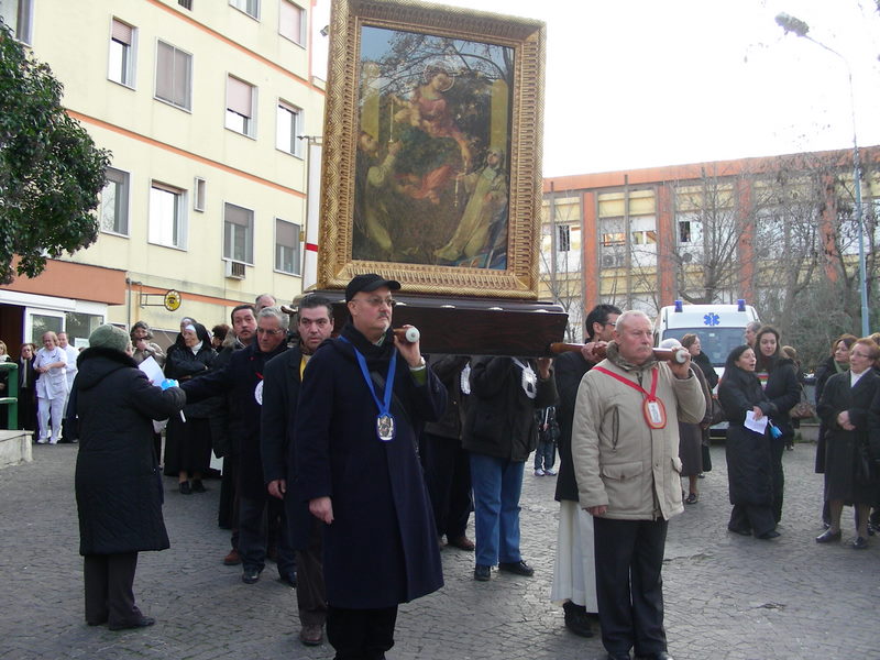 Madonna di Pompei all'ospedale