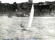 In barca a vela - 1972