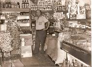 Negozio alimentare anni '60