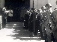 inaugurazione del sacrario militare - '60