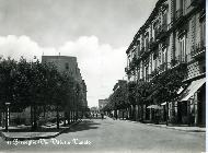 Piazza San Francesco e via Veneto anni '60