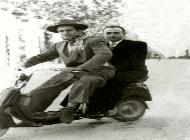 In lambretta - 1949