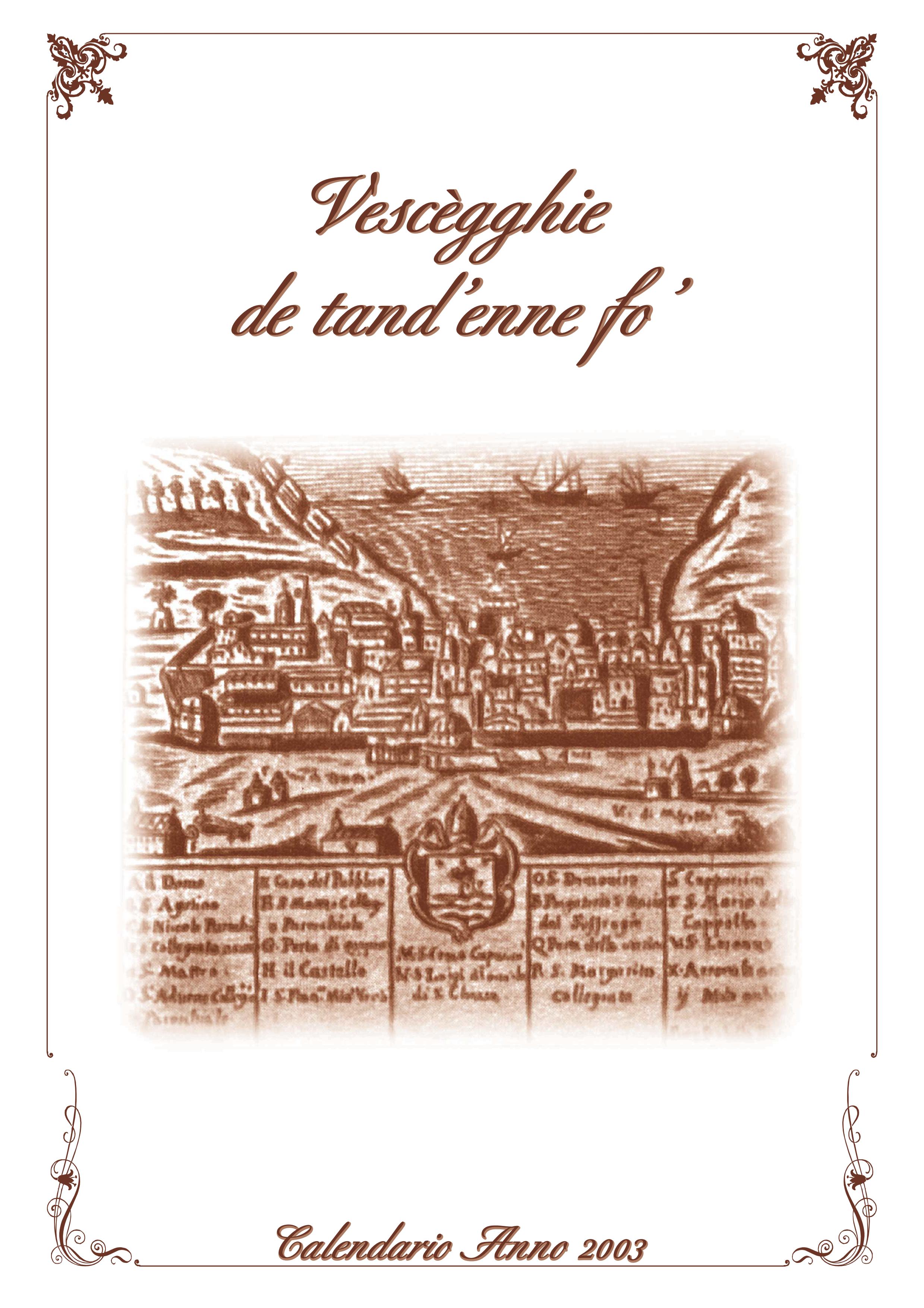 Calendario 2003