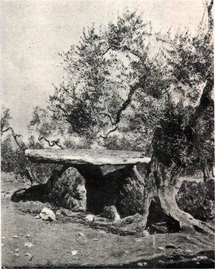 Illustrazione Popolare. Giornale per le famiglie: Il dolmen di Bisceglie 1909